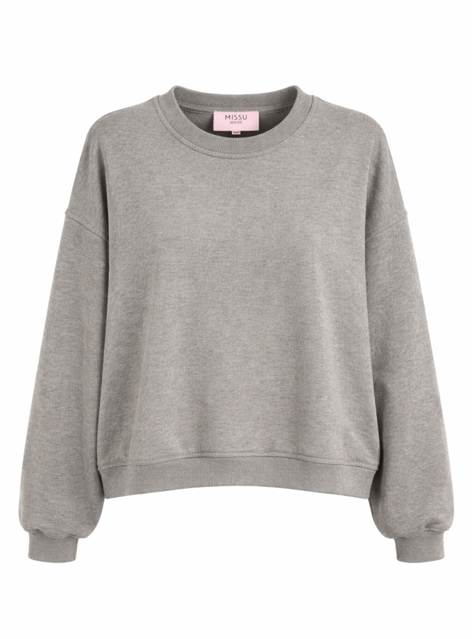 BLUZA OVERSIZE MIRROR GREY