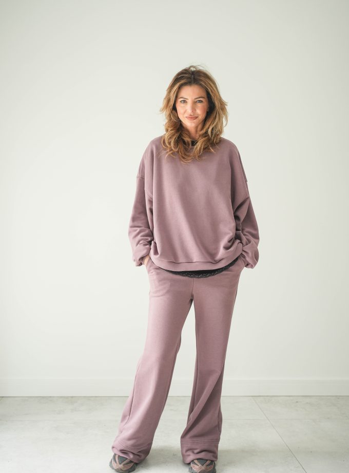 BLUZA OVERSIZE MIRROR GREY